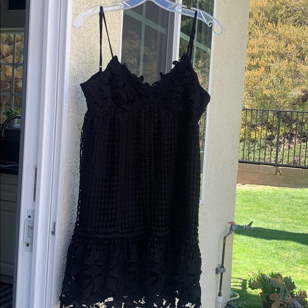 Black lace summer dress by HD IN PARIS